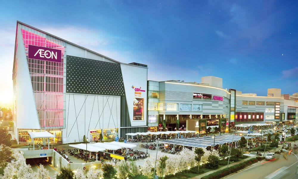 Siêu thị Aeon Mall liền kề dự án căn hộ Aio City Tên Lửa Bình Tân