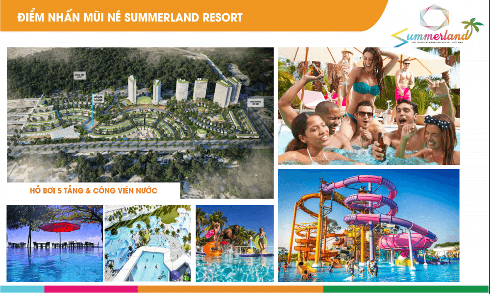 Tiện ích nội khu được phát triển tại dự án SummerLand