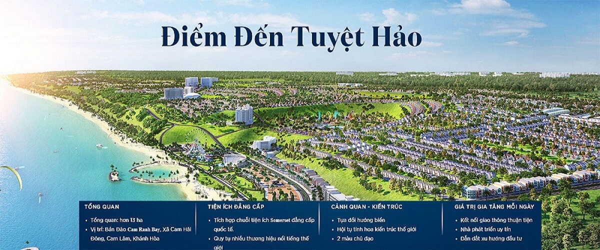 Phối cảnh tổng quan dự án Cam Ranh Bay