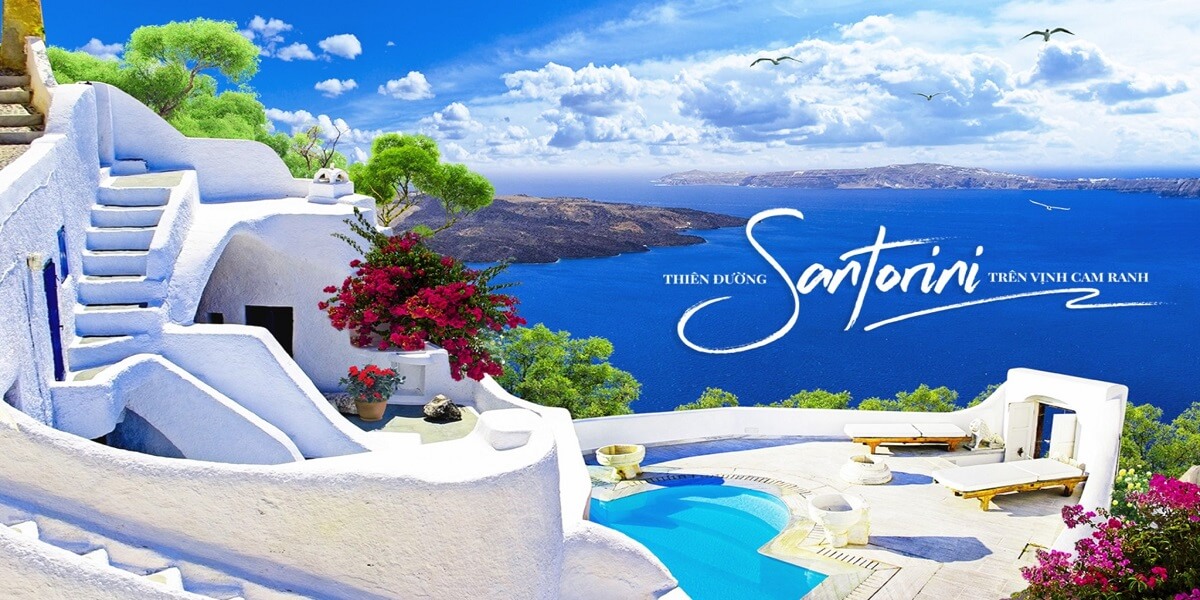 Ý tưởng thiết kế dự án Cam Ranh Bay theo phong cách kiến trúc Santorini Hy Lạp