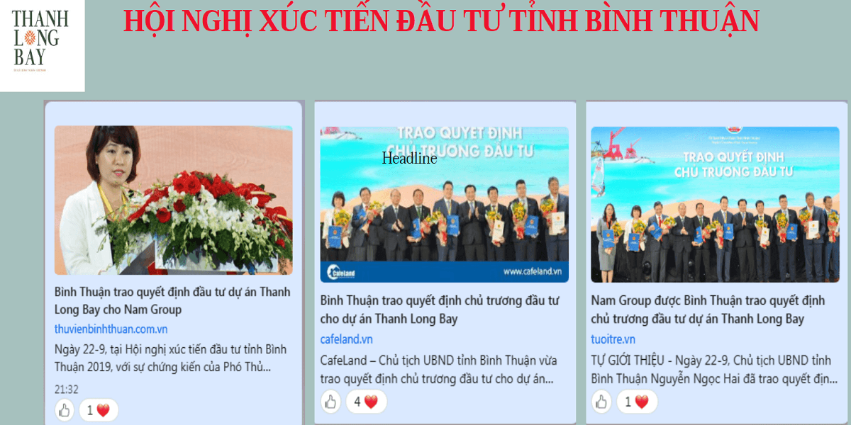 Du an Thanh Long Bay cua Nam Group duoc Binh Thuan trao quyet dinh dau tu tai Hoi Nghi Xuc Tien Dau Tu Binh Thuan