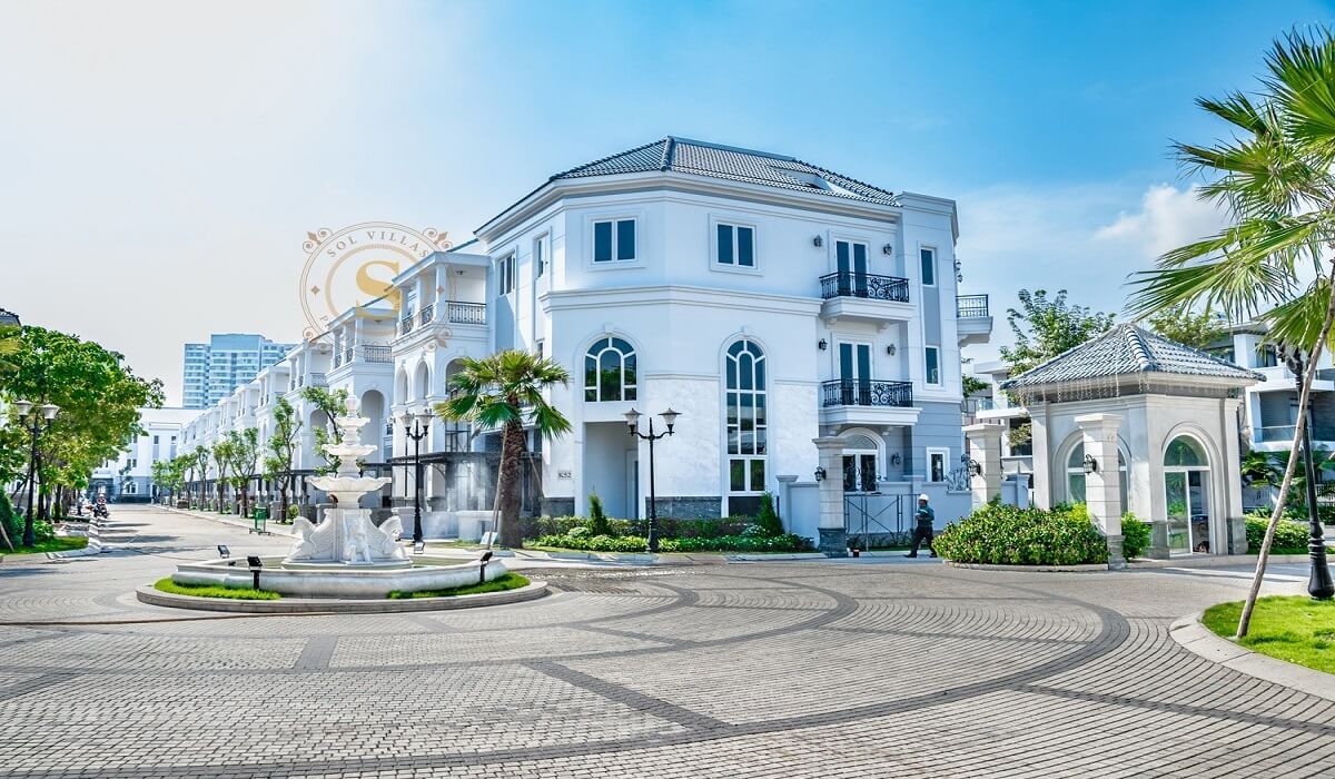 Hình ảnh thực tế khu biệt thự Sol Villas Quận 2