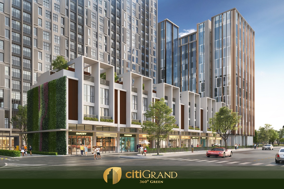 kiến trúc thiết kế dự án citi grand quận 2